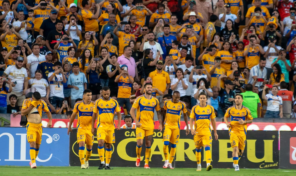 Zarpazo. Tigres arrancó el Apertura 2024 ganando por la mínima diferencia 1-0 ante el Necaxa.