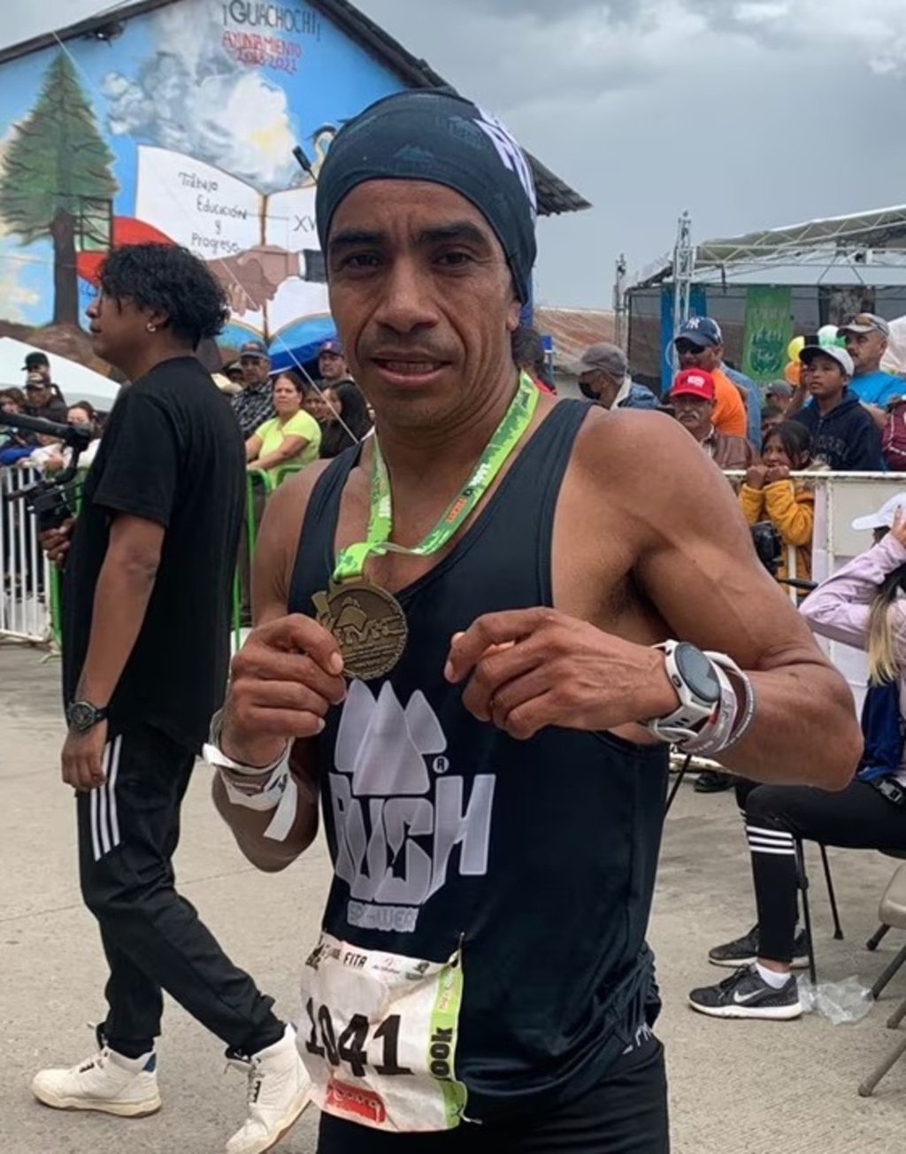 Ganador. José Luis Nieto gana los 100 kilometros del Ultramaratón de los Cañones.