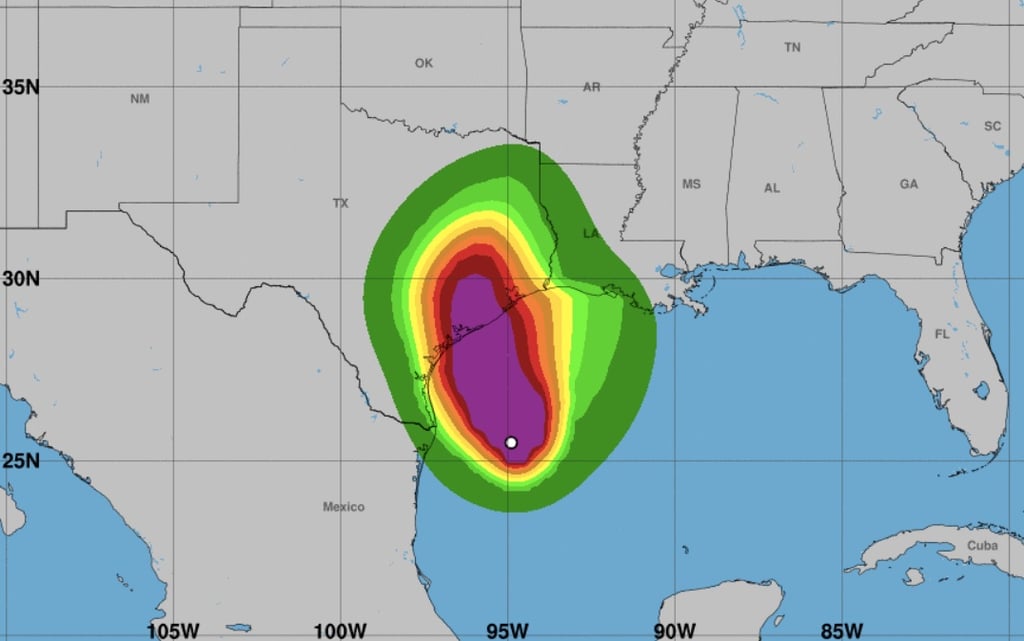 Beryl se intensificará en las próximas horas; tocará tierra en Texas este lunes