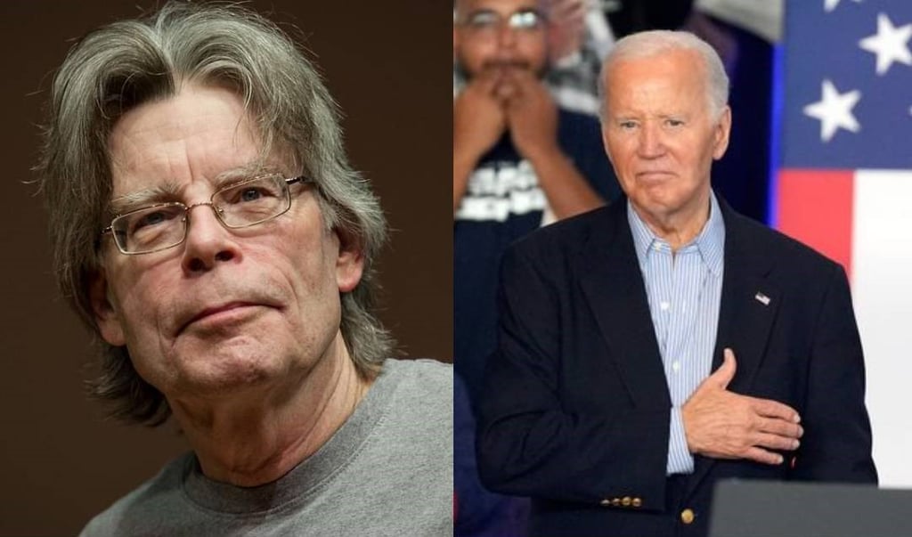 'Por el bien de EU', Stephen King pide a Biden que se retire de la contienda electoral