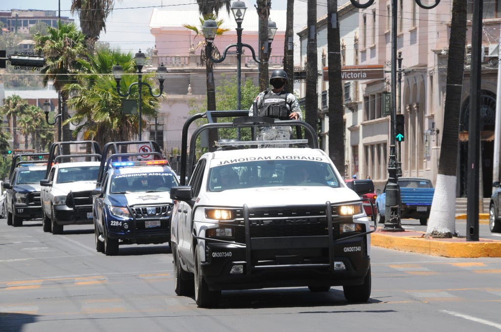 Operativo. Tanto el Ejército como la Guardia Nacional, la Policía Estatal y la Policía Municipal estarán activas. 