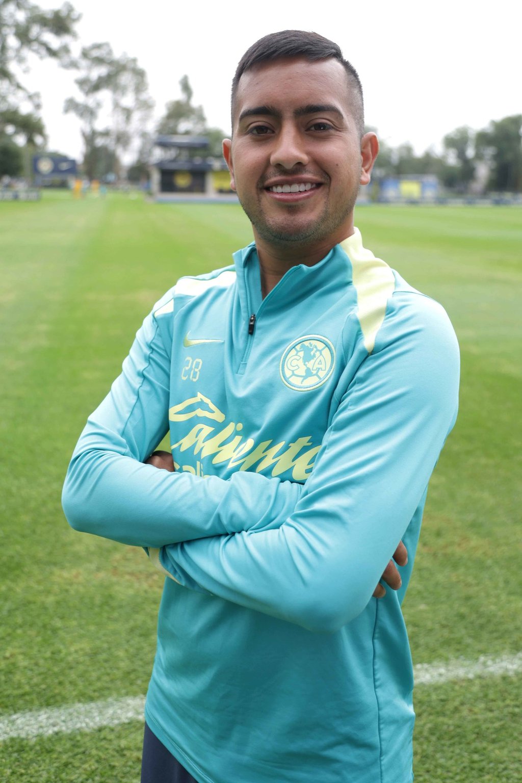 Joven. 24 años tiene el nuevo refuerzo estelar de las Águilas del América; ya debutó en la jornada 1.