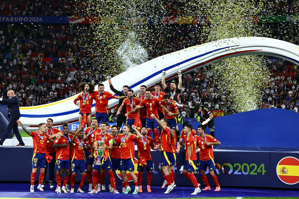 España se corona como campeón de Europa en Alemania