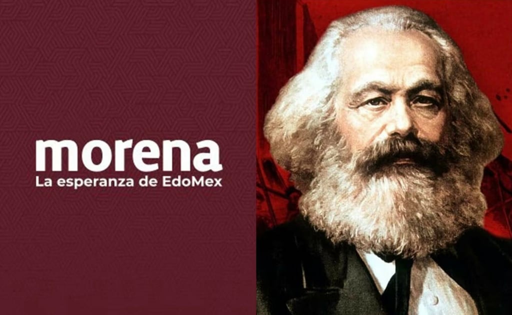 Simpatizantes de Morena convocan taller de formación Marxista; Panistas protestan