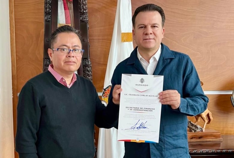 Nombran nuevo titular de la Secretaría de Finanzas y Administración de Durango