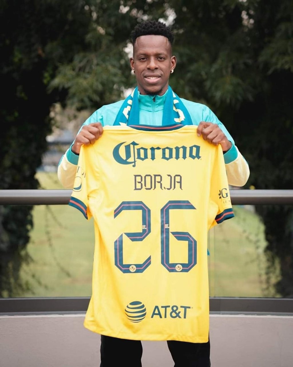Refuerzo. El Club América presentó a Cristian Borja como nuevo jugador de las águilas. 