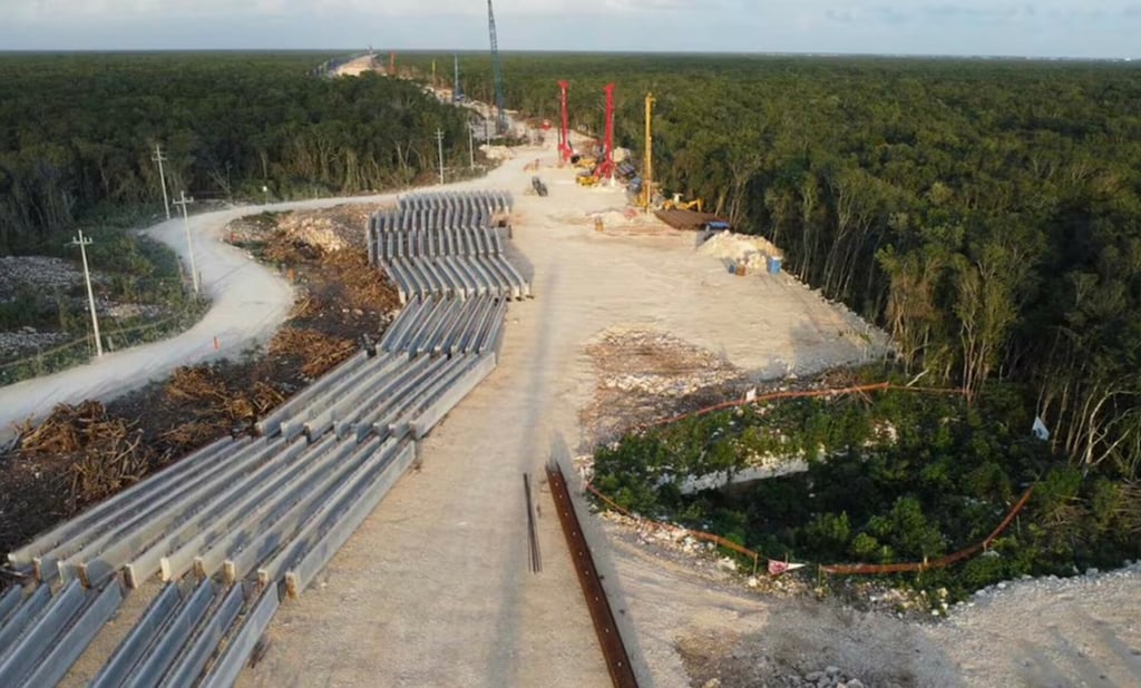 Estudio revela que construcción de Tren Maya destruyó más de 6 mil hectáreas de selva