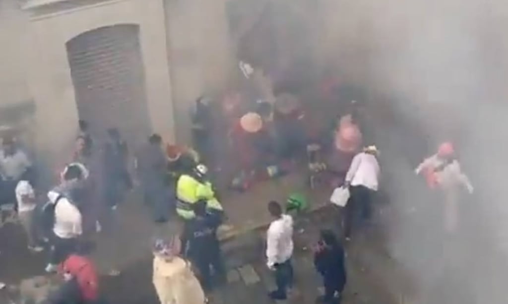 Previo a la Guelaguetza, explosión de pirotecnia dejó 7 personas heridas | VIDEO