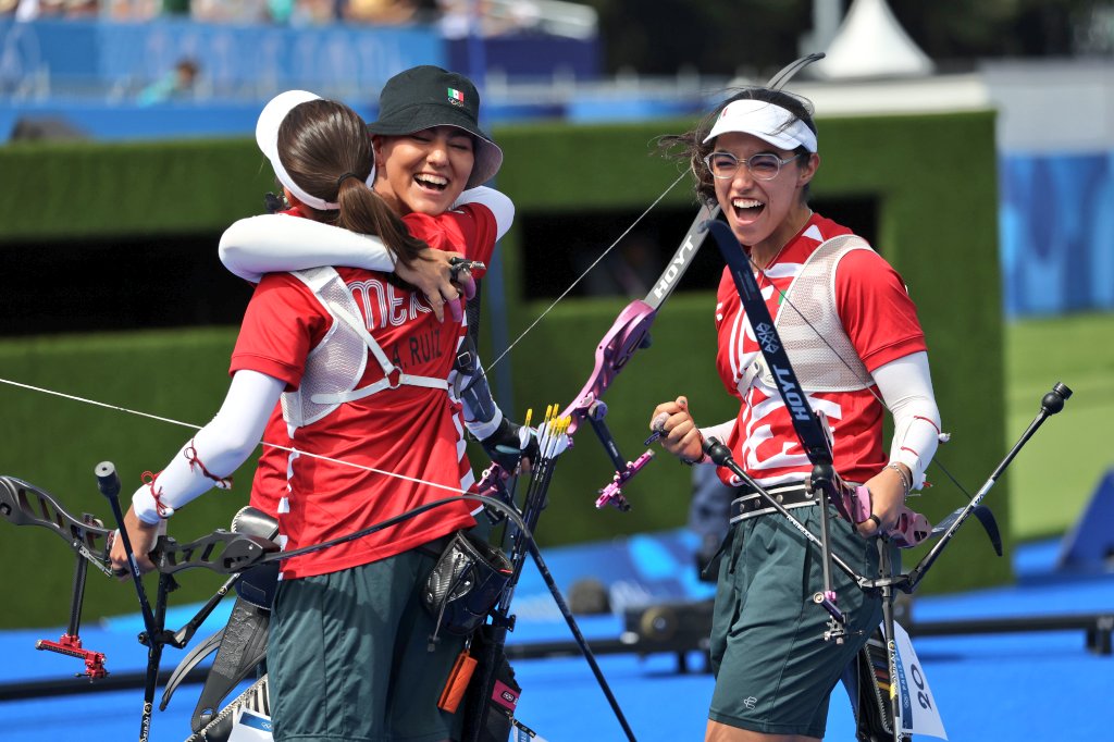 París 2024: México gana su primera medalla en Olímpicos; equipo de tiro con arco sube al podio