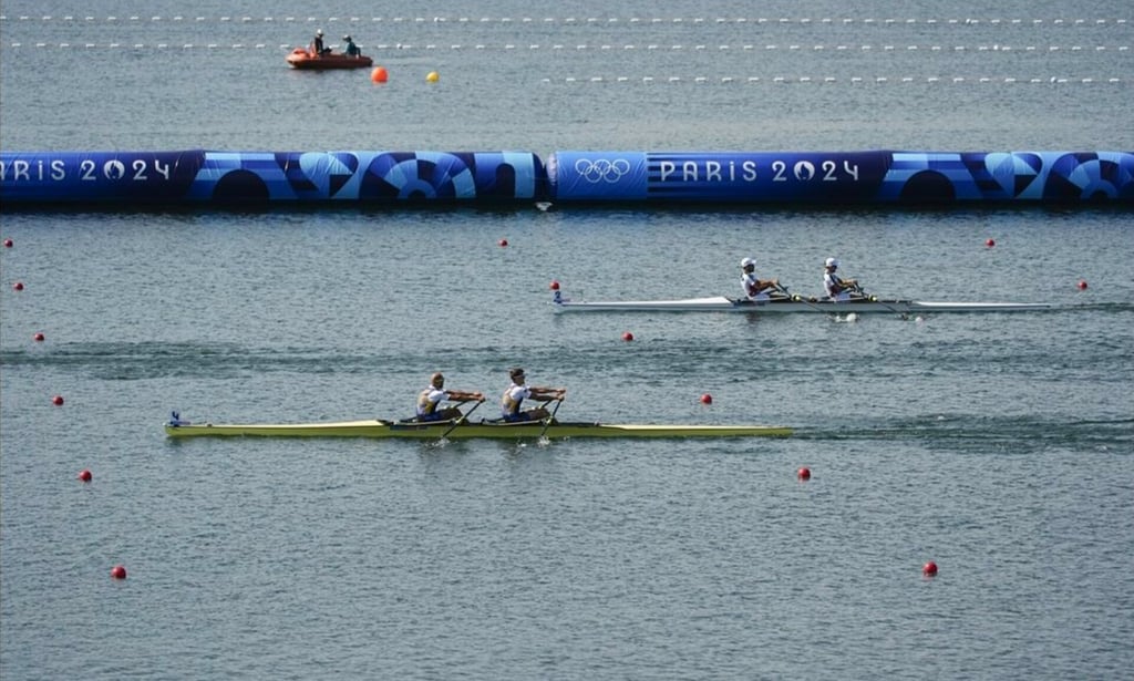 París 2024: Los mexicanos Miguel Carballo y Alexis López clasifican a semifinales de remo