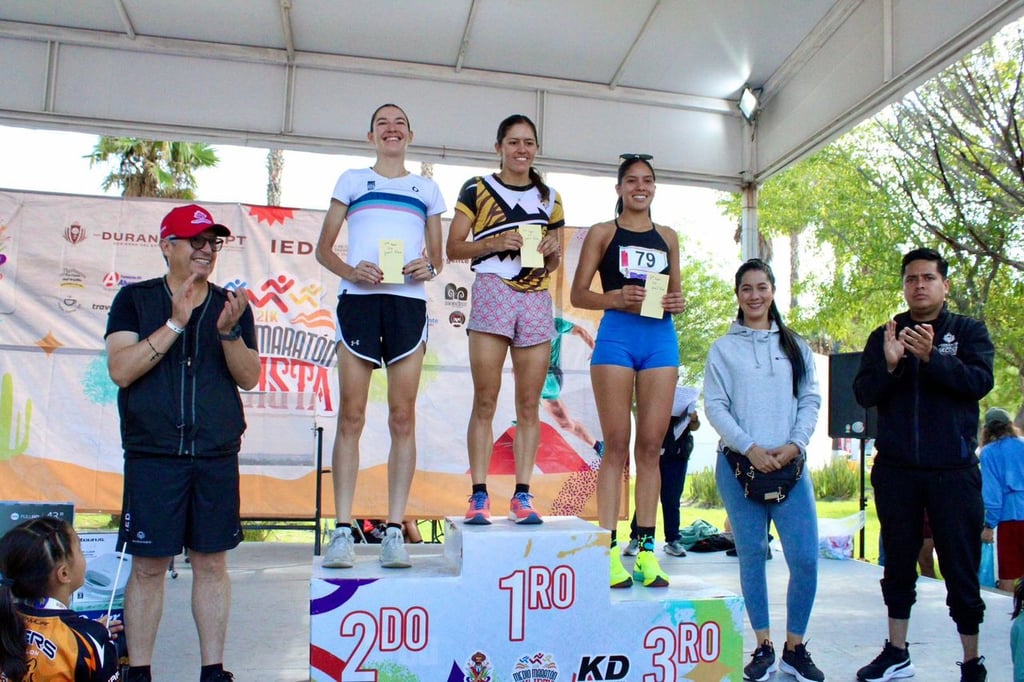 Ganadora. Daniel García Vélez conquistó los 21k de la Feria Francisco Villa.