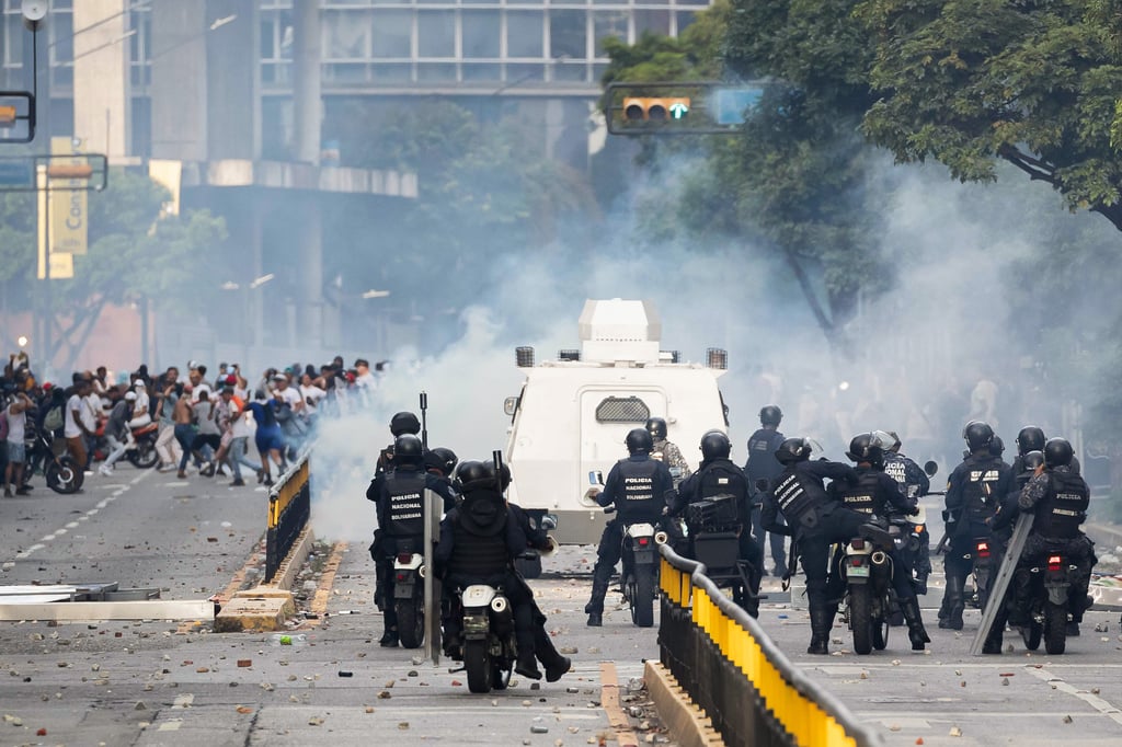 Hay más de 700 detenidos en Venezuela por protestas contra resultado de elecciones