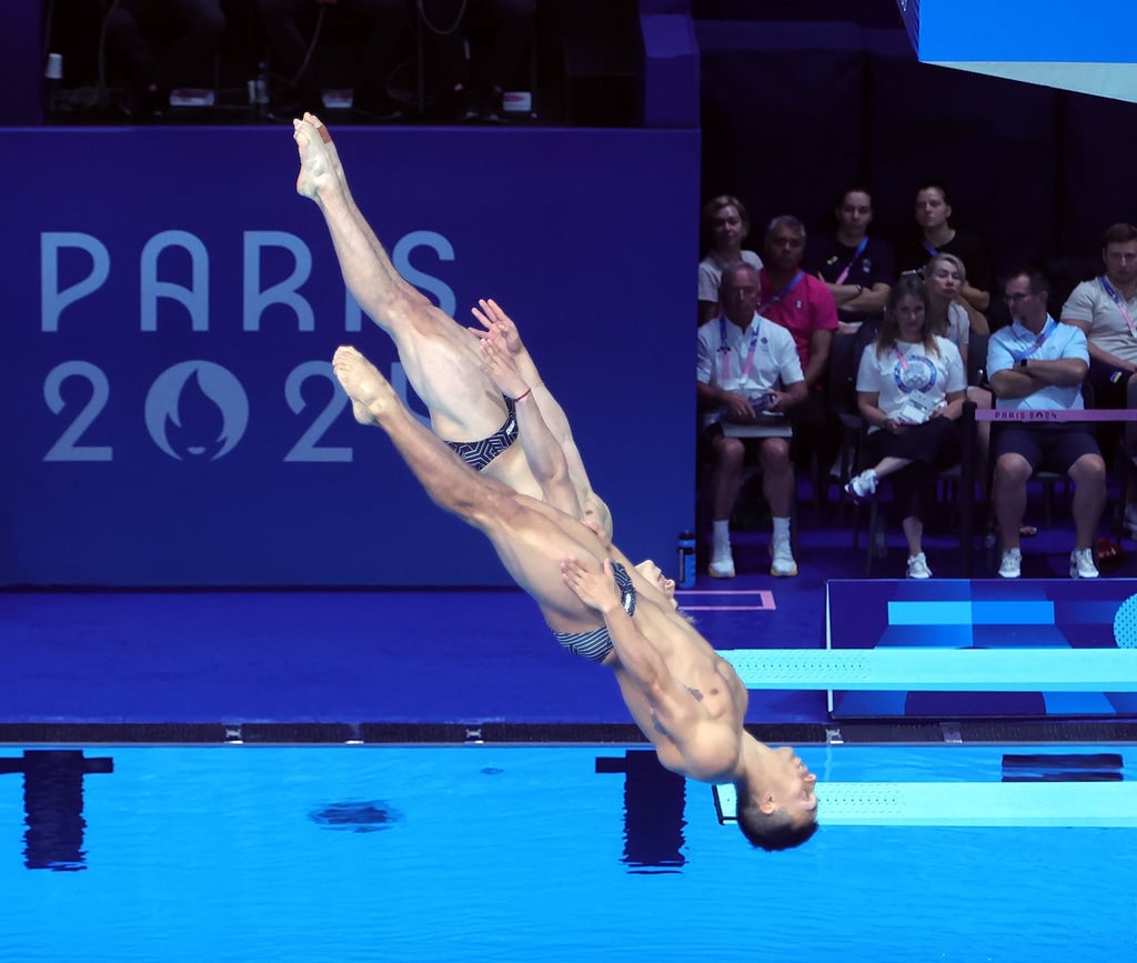 París 2024: Mexicanos ganan plata en trampolín 3 metros sincronizados