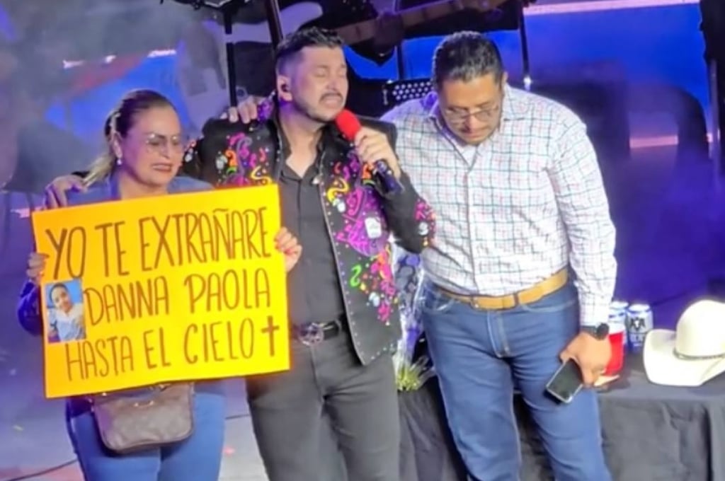 Luis Ángel 'El Flaco' canta 'Yo te extrañaré' a hija fallecida de pareja duranguense | VIDEO
