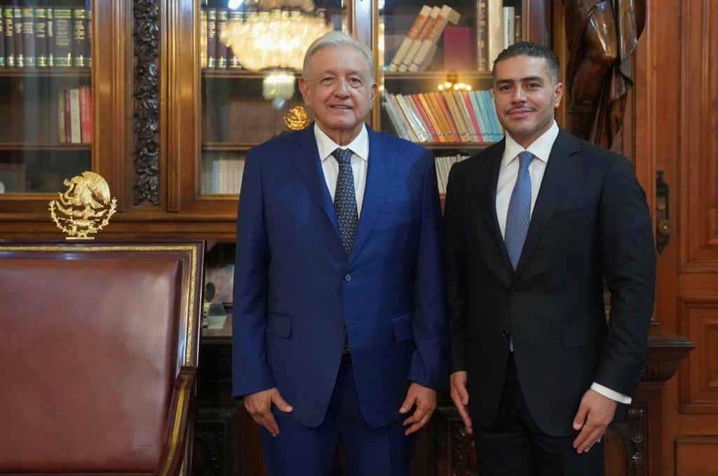 'Gracias Sr Presidente’; Omar García Harfuch se reúne con AMLO