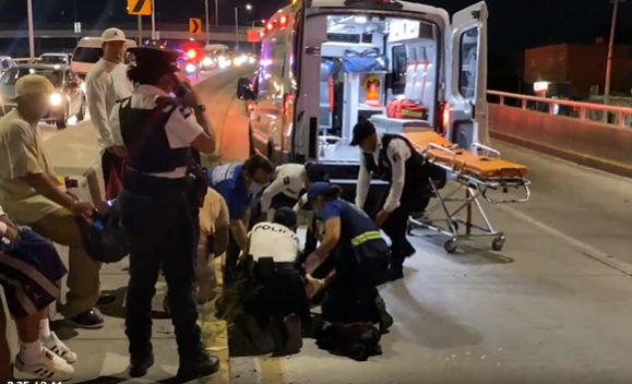 Joven de 17 años se encuentra grave tras ser arrollado por un vehículo