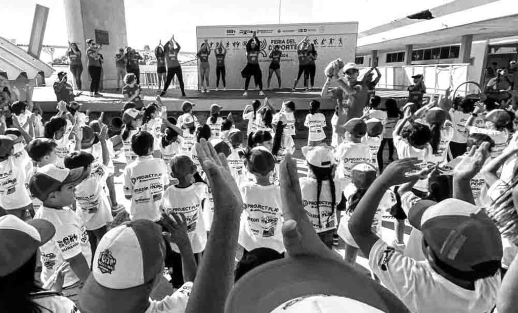 Mágico. Niños y niñas del estado de Durango se divirtieron, a la par que conocieron las bondades del deporte y la activación física.