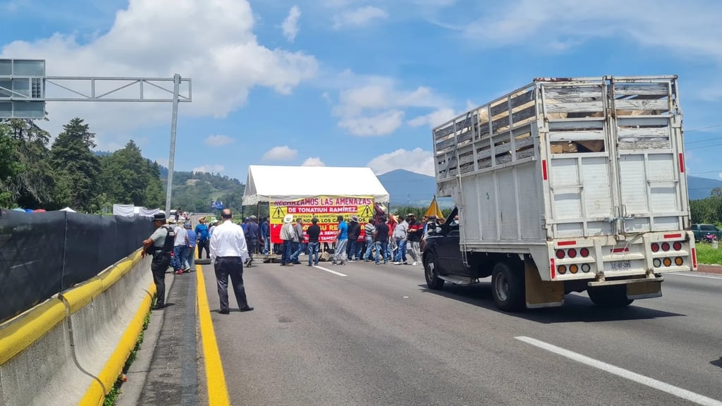 Tras una semana de bloqueo, liberan autopista México-Puebla