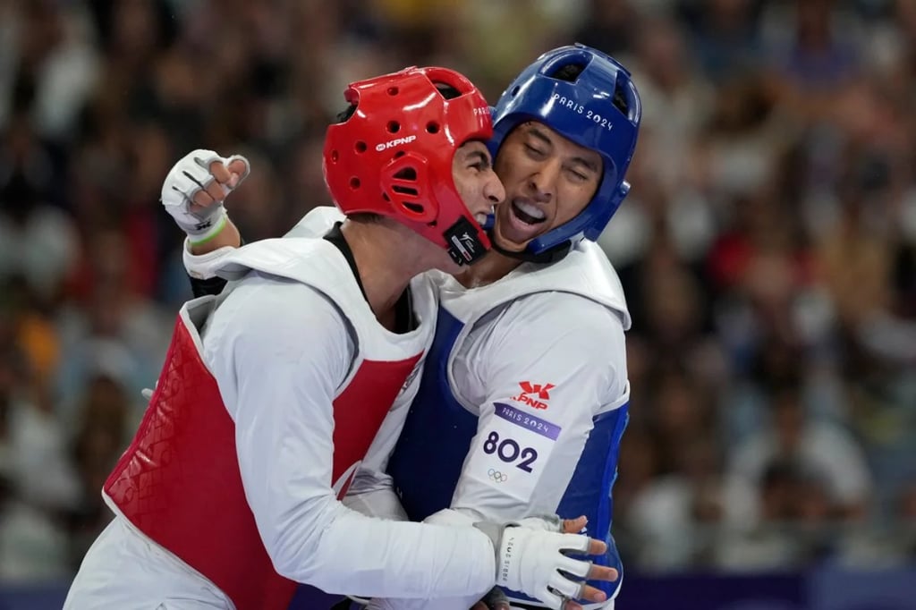 París 2024: Carlos Sansores cae en semifinales de taekwondo