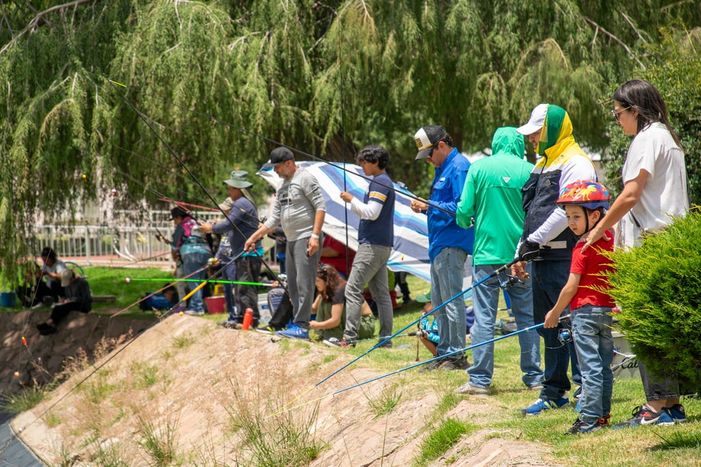Pescaron alegría y diversión en el Torneo de Pesca Infantil