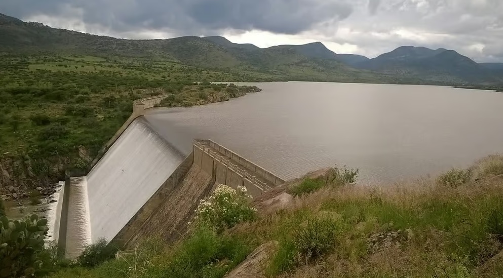 Una presa en Durango (SUCHIL) se...