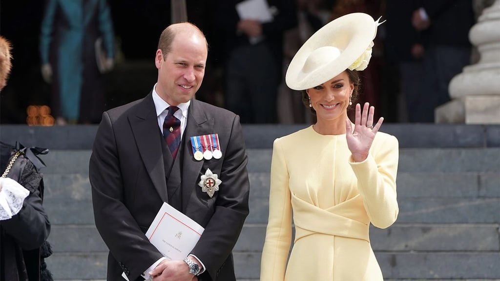 Renovados. Kate Middleton y William volvieron al ojo público con un nuevo estilo tras concluir el periodo vacacional.