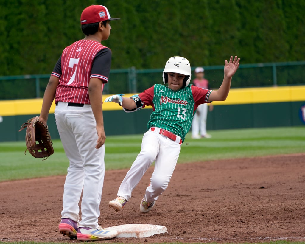 Blanqueada. México blanqueó a Canada en la Serie Mundial de Ligas Pequeñas.