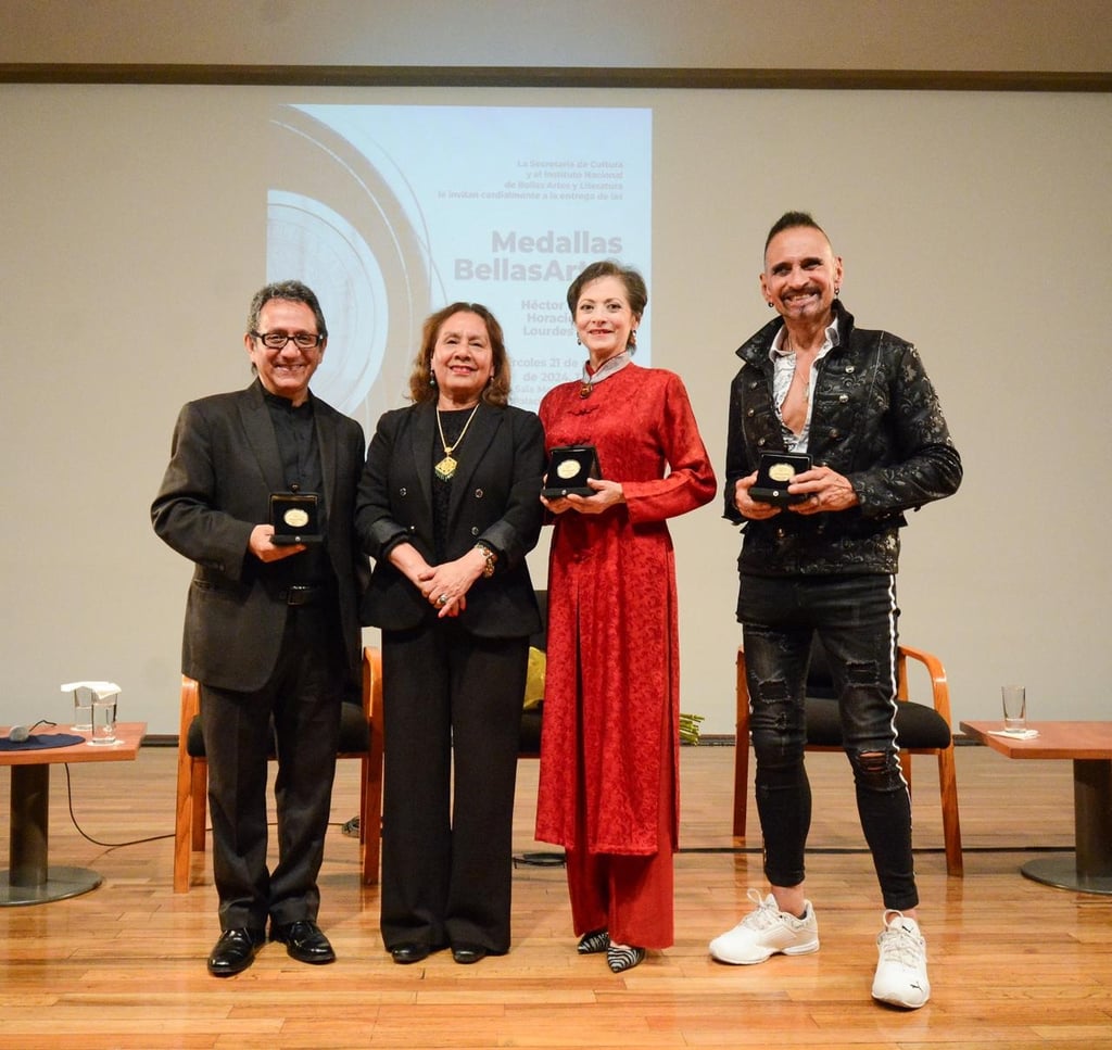 Artistas consagrados reciben Medalla Bellas Artes en Música