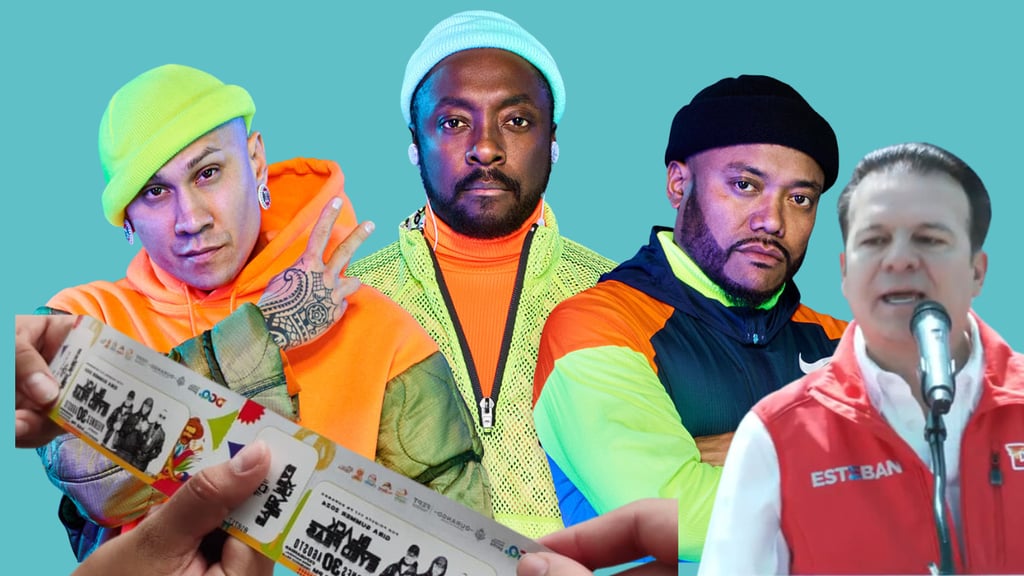 Black Eyed Peas: ¿Se podrá ingresar al concierto en Durango sin boleto?