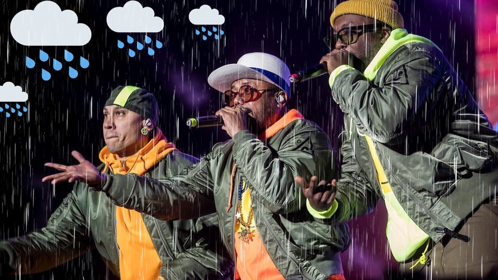 Black Eyed Peas: ¡Prepara tu impermeable!, se esperan lluvias durante el concierto en Durango