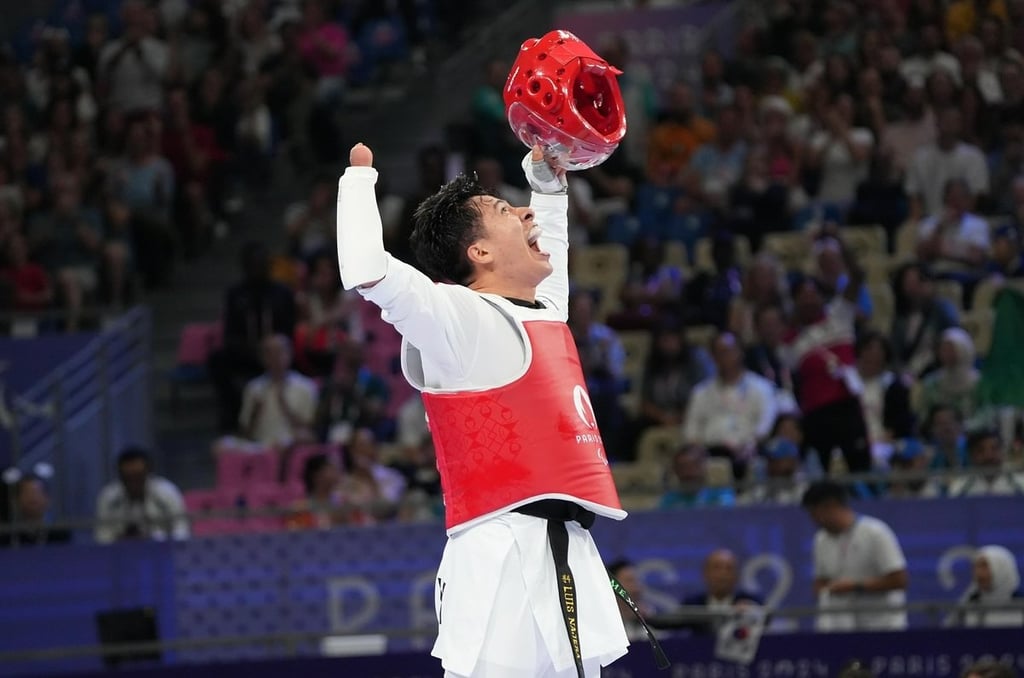 Paralímpicos 2024: Luis Mario Nájera obtiene plata en taekwondo