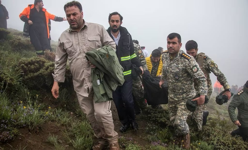 Accidente aéreo en el que murió el presidente iraní fue por mal tiempo