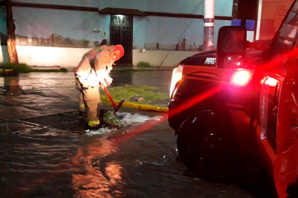 Recorridos y alerta constante por lluvias en Durango