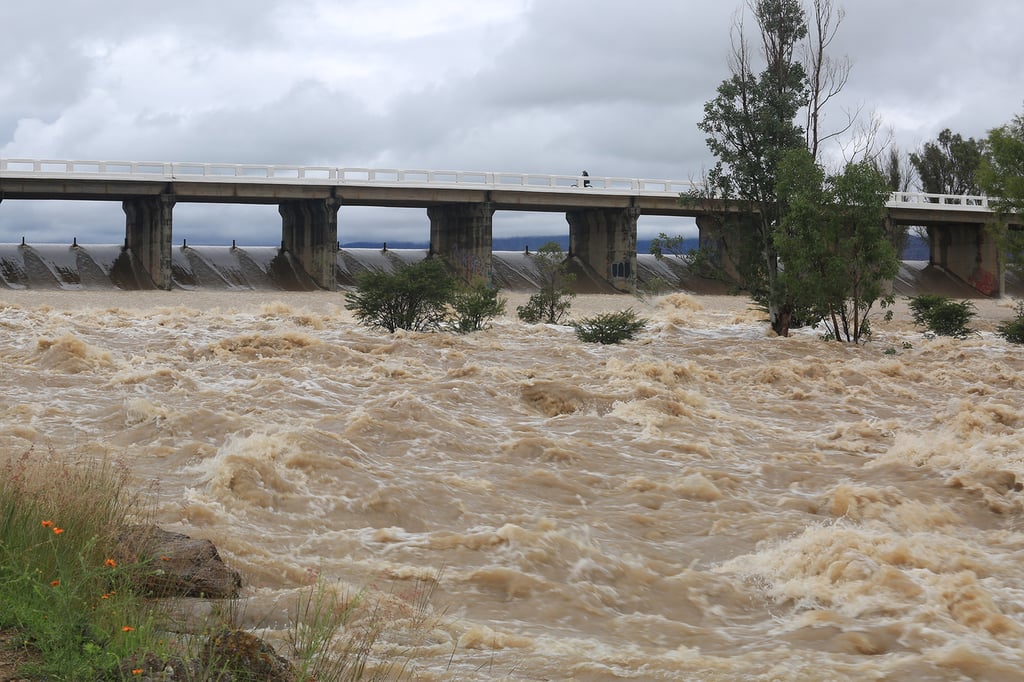 Lluvias. Sigue cayendo mucha agua a las presas y todos los días son millones de metros cúbicos los que llegan a los embalses.