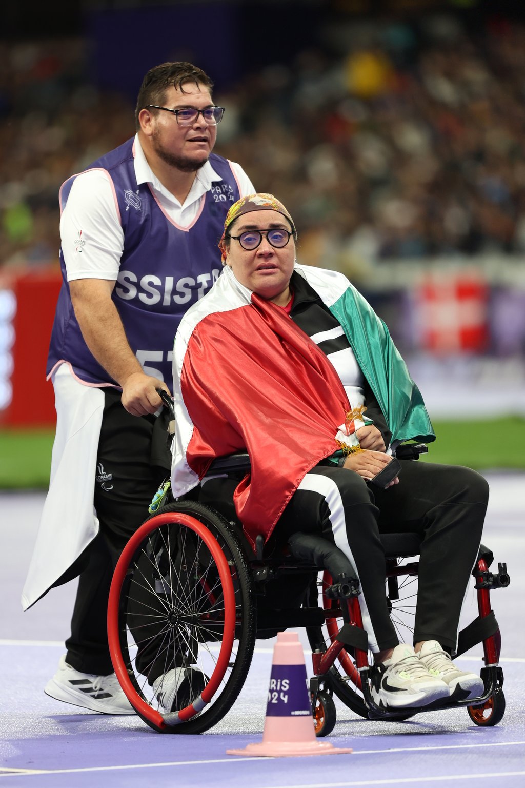 Marca. La mejor distancia lograda por la mexicana llegó en el quinto lanzamiento, en el que hizo 7.89m para colocarse en las primeras posiciones y cerrando su participación con 7.63m.