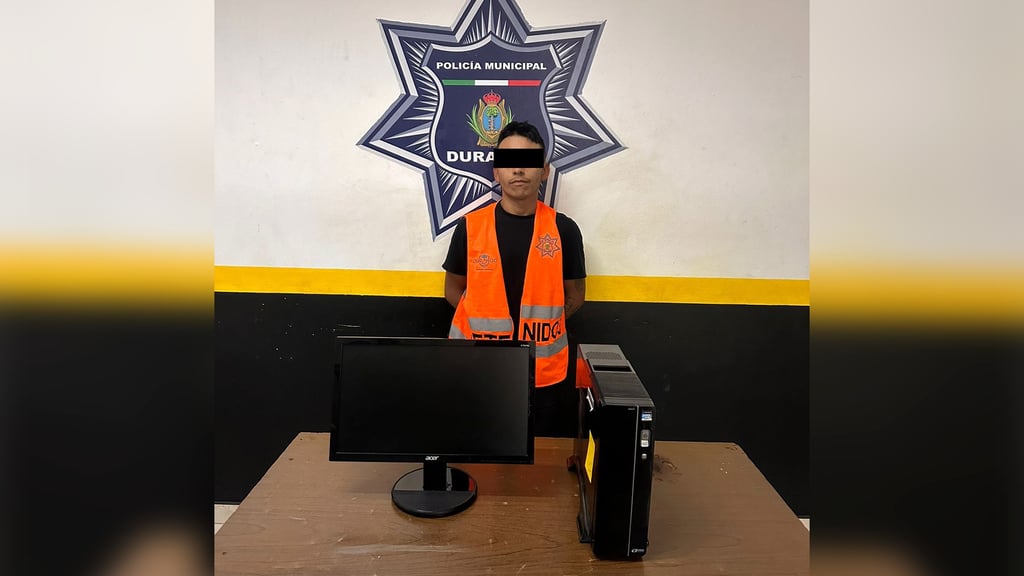 Cae el 'Humercillo', sujeto acusado de robar una computadora