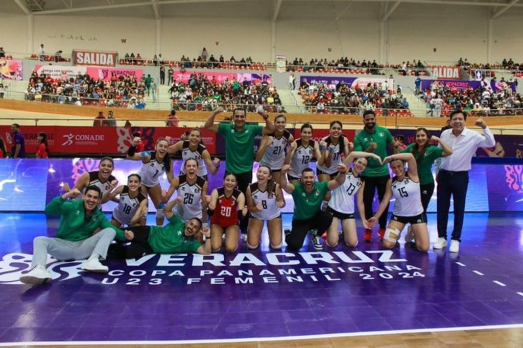 Bronce. México Sub23 se quedó con el tercer lugar de la Copa Panameriaca de VOleibol Femenil Sub23.