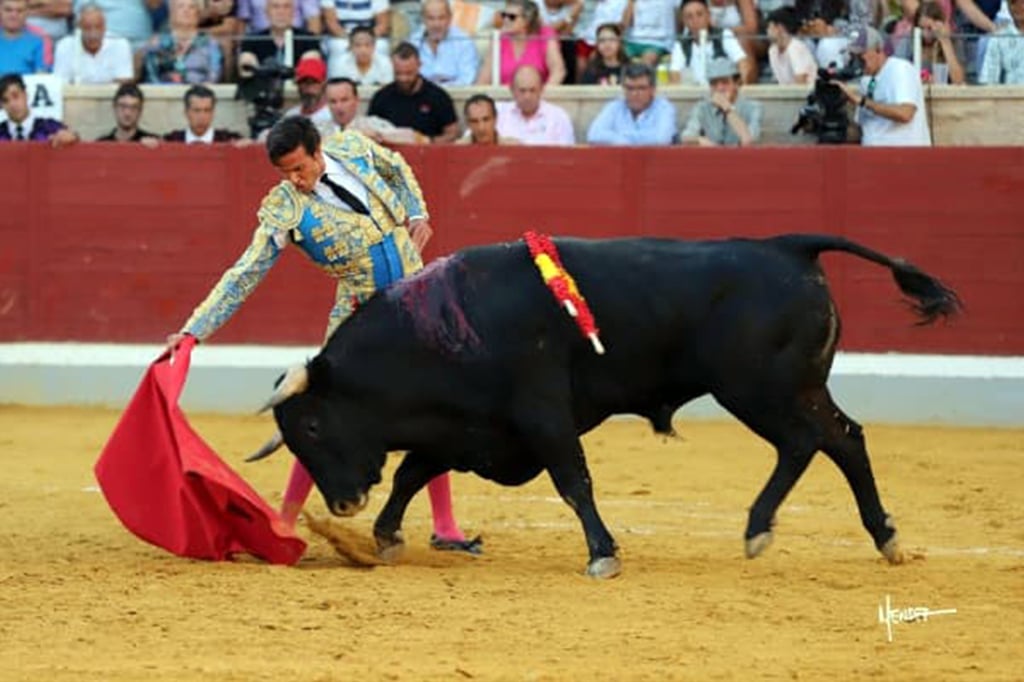 El novillero duranguense, Eduardo Neyra torea en España