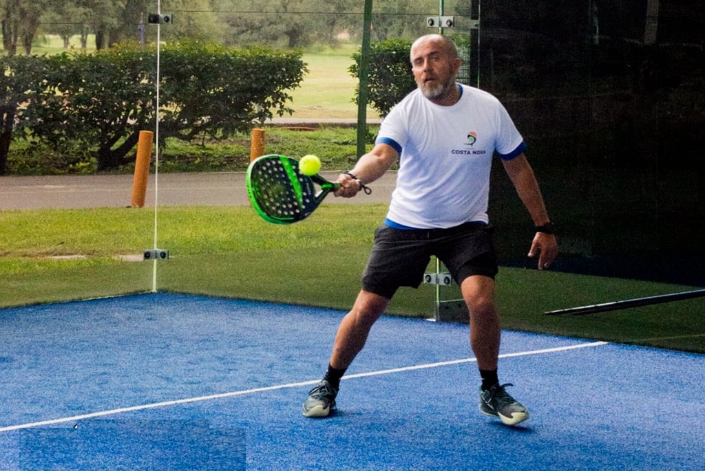 Continúan las acciones en el pádel matutino