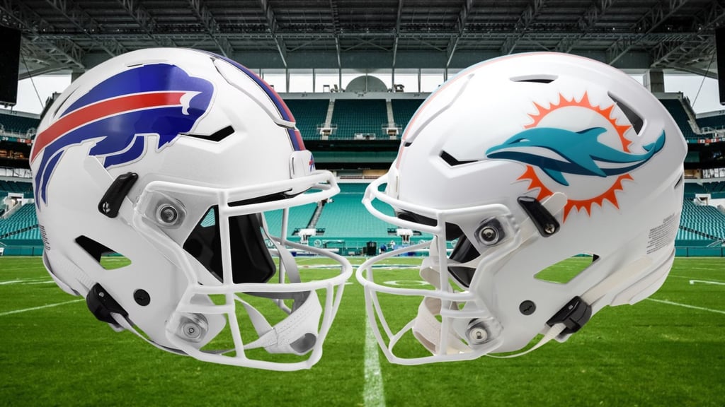 NFL: ¿A qué hora y por dónde ver el partido de Bills vs Dolphins?