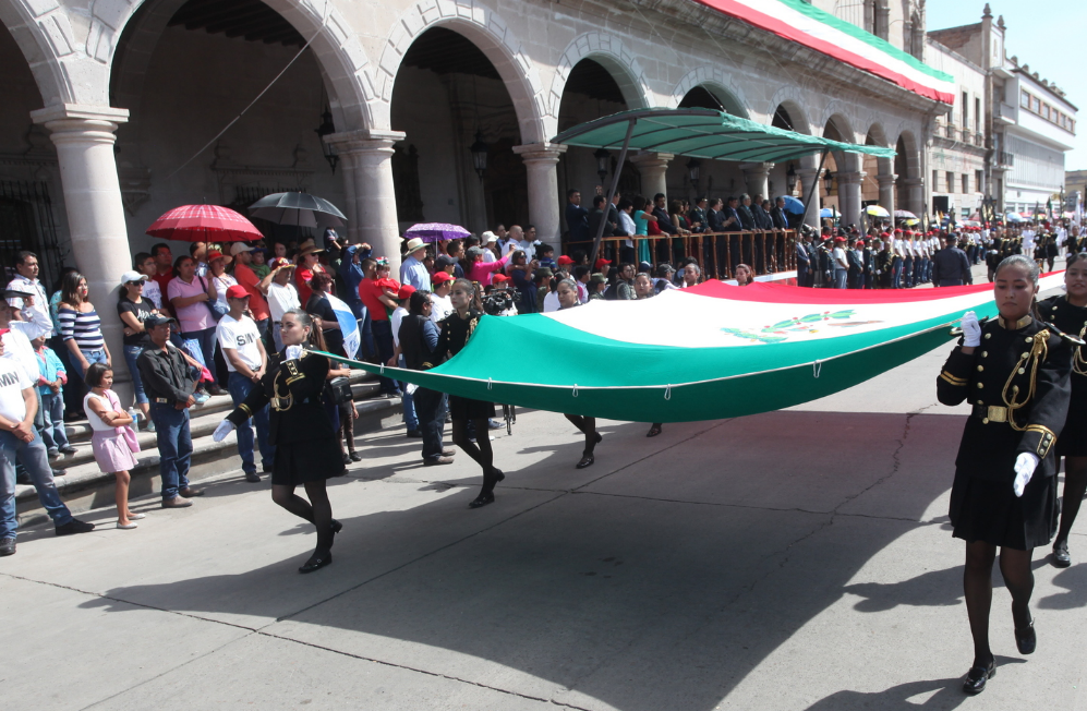Centro Histórico de Durango, limpio para el desfile del 16 de septiembre