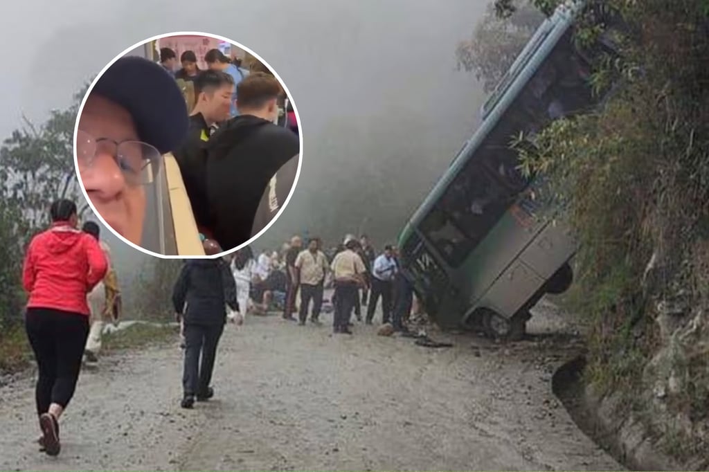 Autobús con turistas rumbo a Machu Picchu se despista; SRE confirma mexicanos heridos