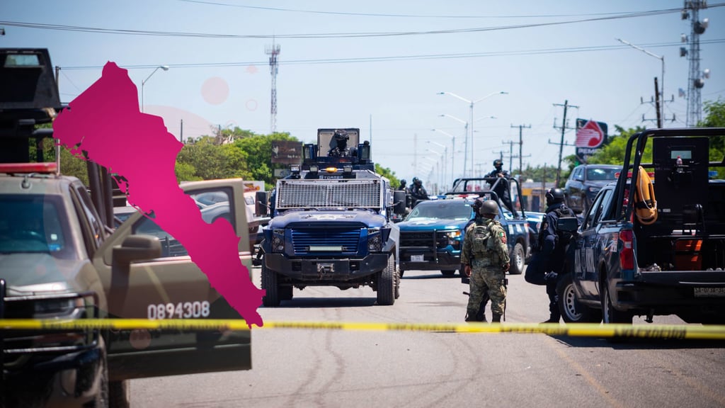 Sinaloa rompe récord de asesinatos durante 2024 tras enfrentamientos