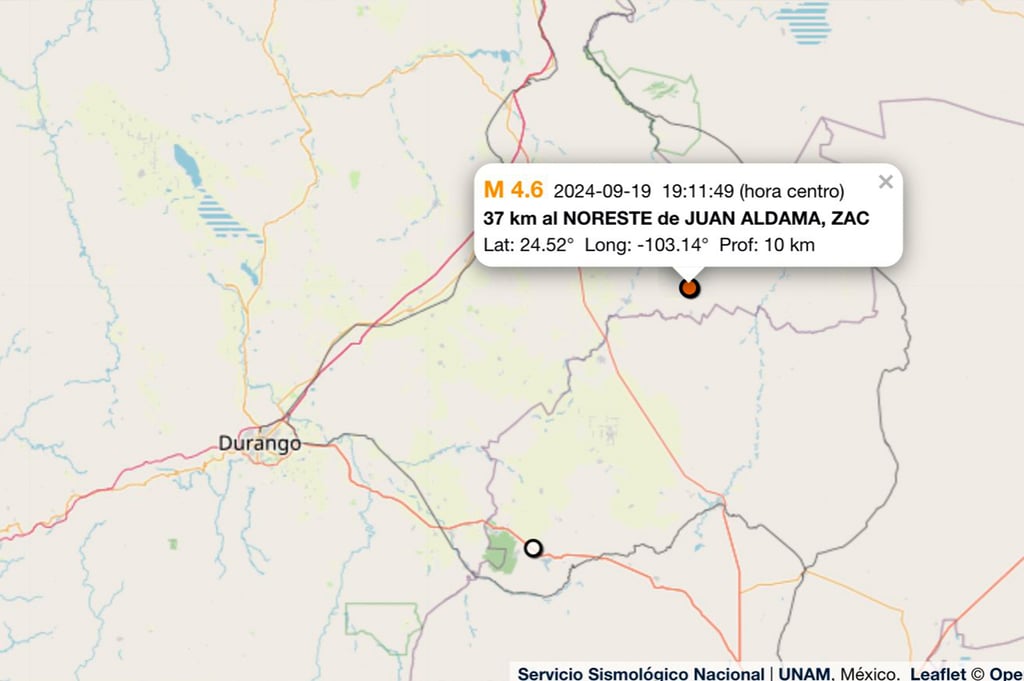 19 de septiembre: Sí tembló… ¡pero en Durango!