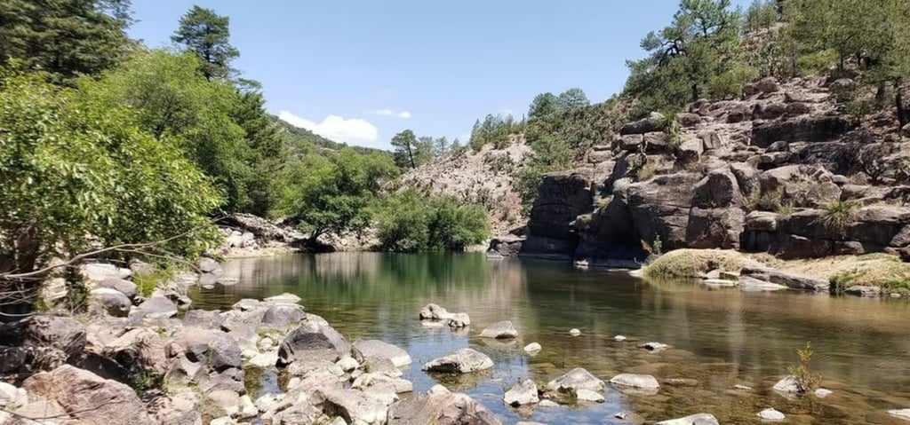 Paraje. Tres molinos es un paraje turístico que en su momento fue muy visitado por los duranguenses.