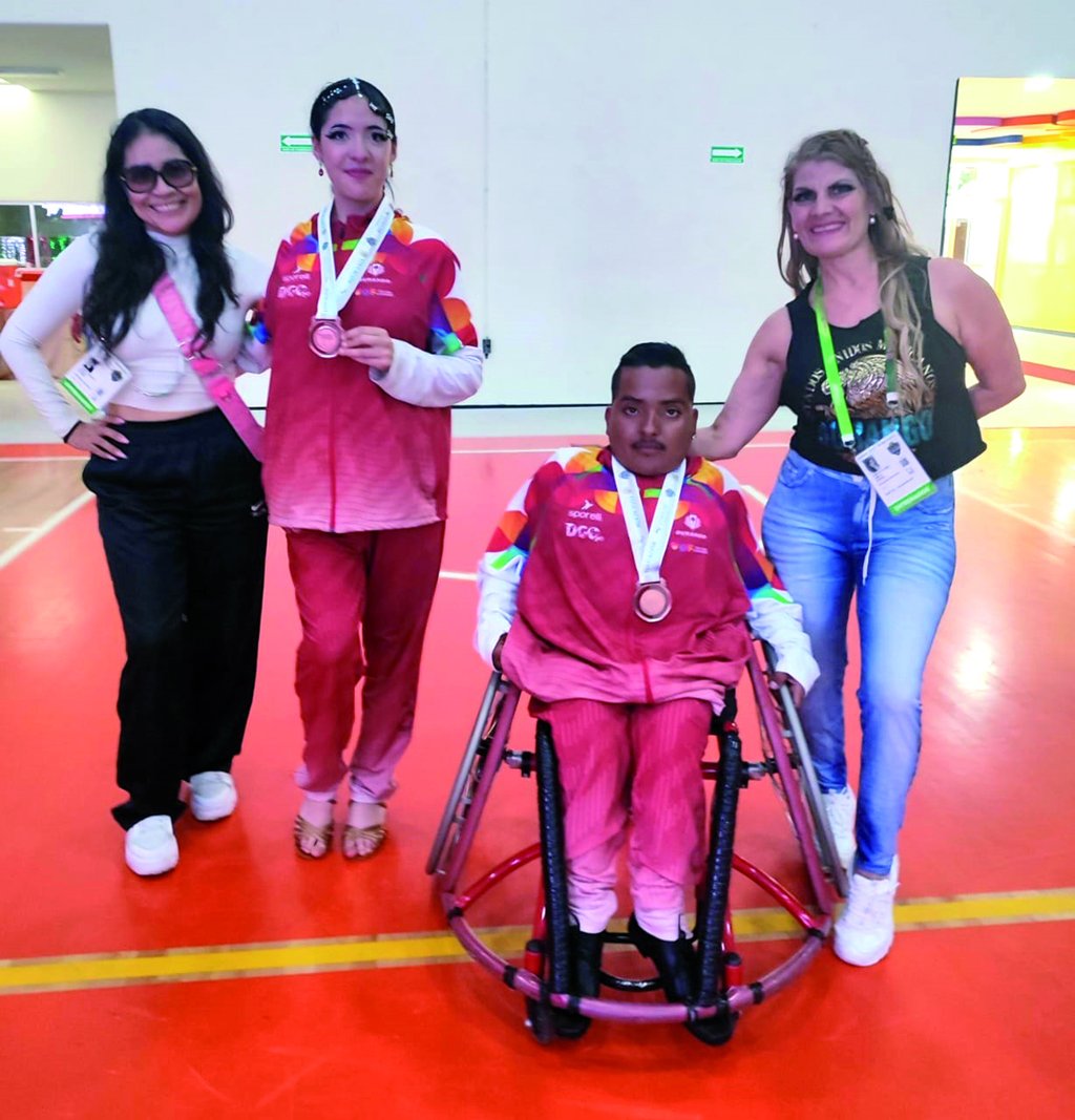 Medallistas. Destacada actuación tuvo la delegación de Paradanza de Durango  logrando un total de tres medallas de bronce.