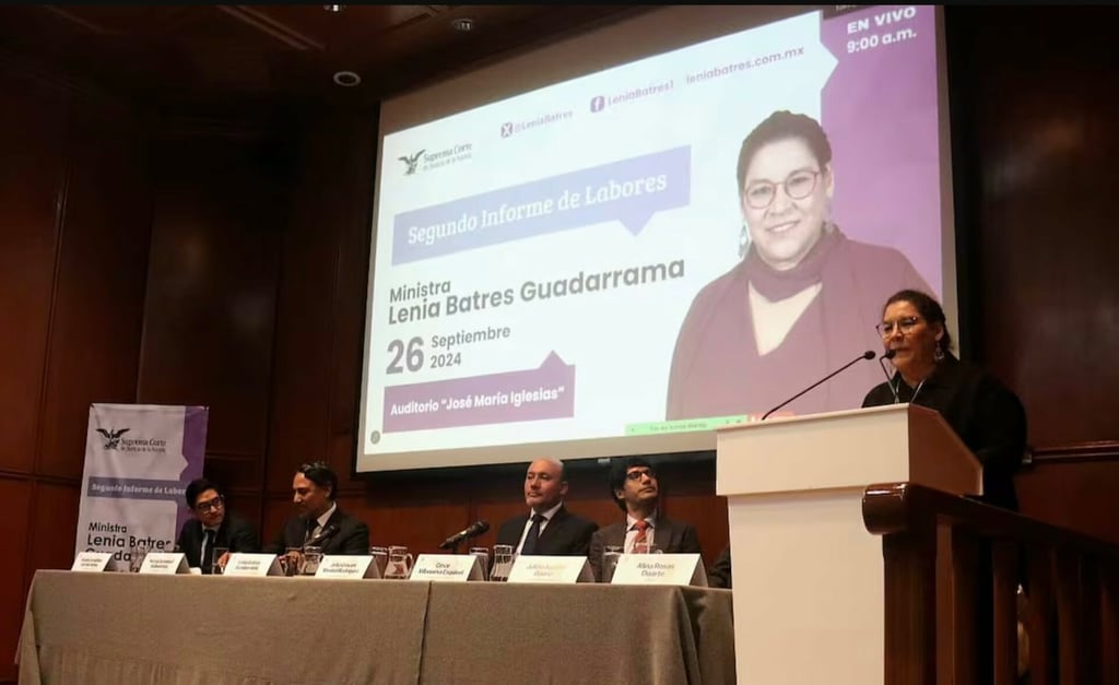 El Poder Judicial dejará de ejercer la supremacía judicial, afirmó la ministra Lenia Batres