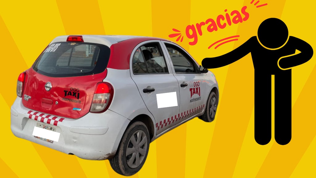 Buscan a taxista que ayer ayudó a una niña con crisis convulsiva, en Durango