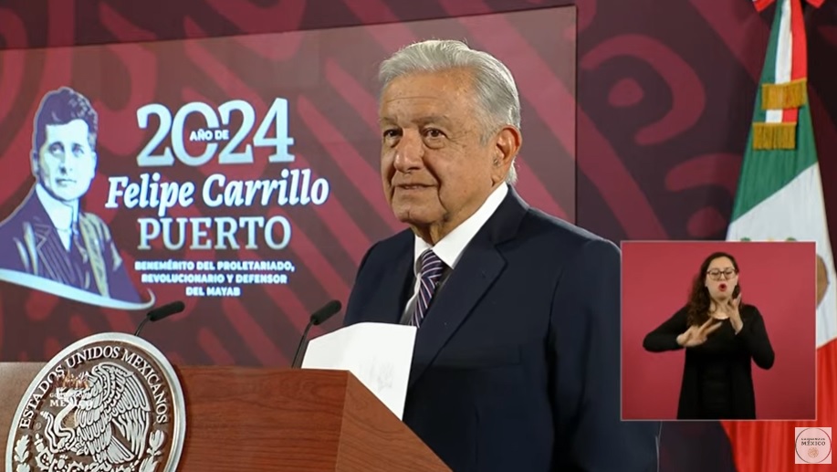 López Obrador ofrece su última mañanera con preguntas de reporteros