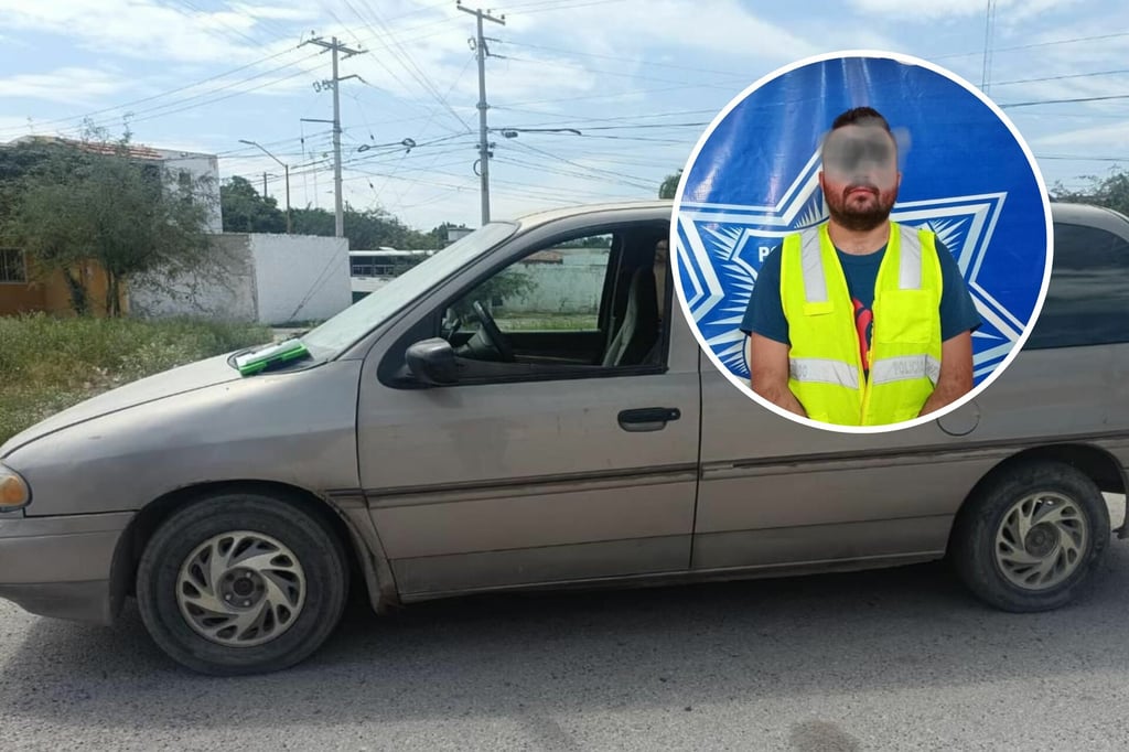 Sujeto conducía una camioneta con placas sobrepuestas en Gómez Palacio